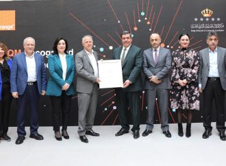 أورنج الأردن تنال شهادة الاعتراف بالتميز بتقييم 5 نجوم