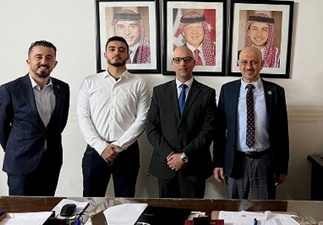 الملحق الثقافي الأردني بالقاهرة يستقبل وفد عمان الأهلية المشارك بمعرض EDU GATE  للجامعات