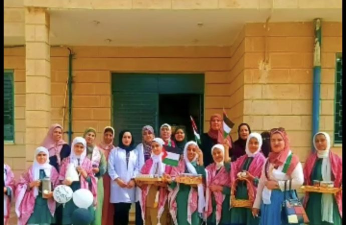 ثانوية بنات حوشا تحتفل بفرحة الوطن وعيد الاستقلال #الأردن