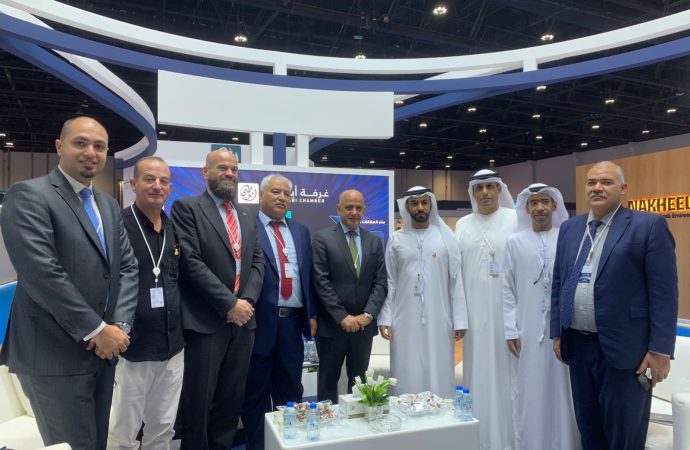 بحث تعزيز التعاون بين غرفتي تجارة الأردن وابو ظبي