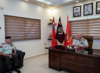 الملك يزور قيادة الشرطة العسكرية الملكية