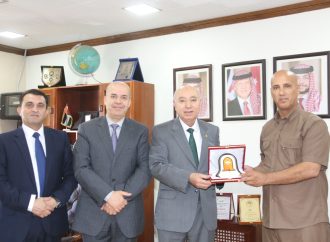 جامعة مؤتة : النعيمات يبحث التعاون المشترك مع جامعة مصراتة الليبية.