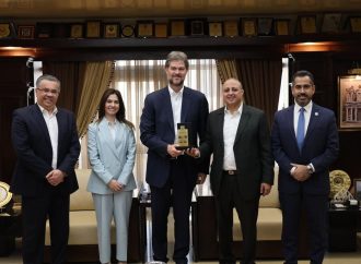 د.الحوراني يستقبل في عمان الاهلية الرئيس التنفيذي للبنك الأردني الكويتي