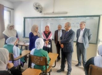 وزير التربية يتفقد مدارس في إربد