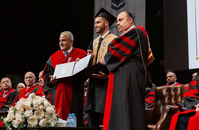 عمان الاهلية تقدم منحة ماجستير كاملة لخرّيجها البطل الأولمبي زيد مصطفى