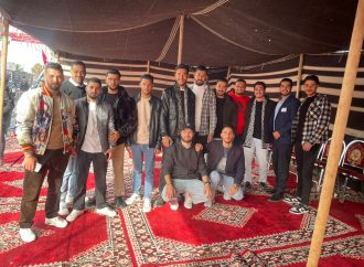 جامعة فيلادلفيا تشارك ابناء المجتمع المحلي افراحهم بالزيارة الميمونة لجلالة الملك عبدالله الثاني بن الحسين وولي عهده الامين لمحافظة البلقاء.