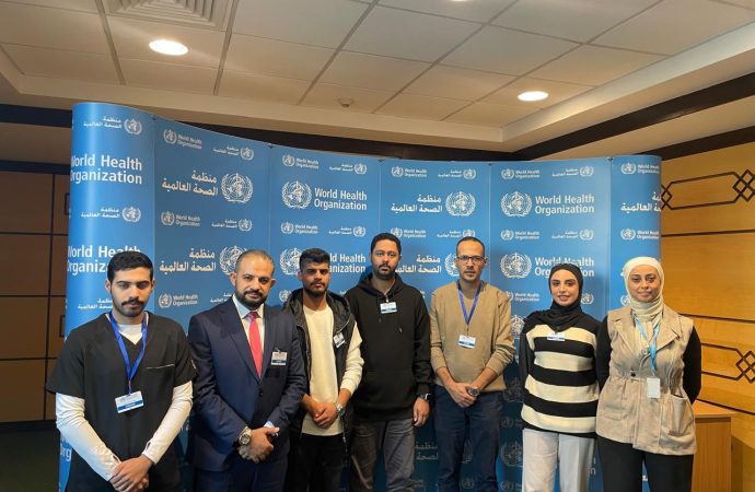 طلبة “تمريض” عمان الأهلية يزورون مكتب منظمة الصحة العالمية