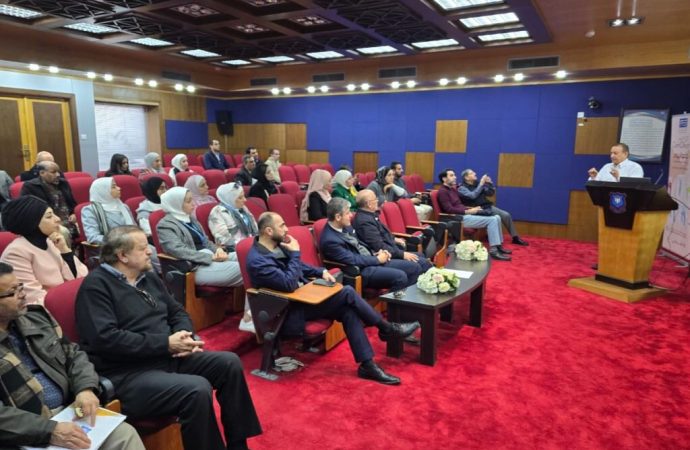 .د.الجاسم يحاضر في عمان الاهلية حول البحث العلمي وبراءات الاختراع