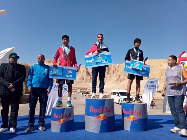 عداءو الأمن العام يسيطرون على المراكز الأولى في ماراثون مصر