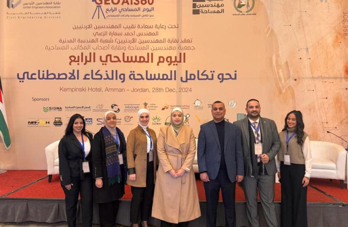 عمان الأهلية تشارك بفعاليات اليوم المساحي الرابع