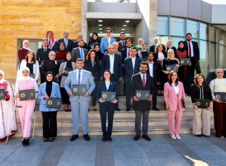 مشاركة عمان الاهلية بحفل تخريج الفوج الثاني من برنامج “نشامى”