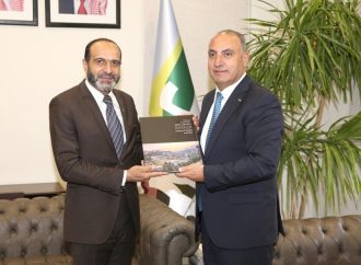 امين عمان يلتقي نقيب المهندسين السوريين و الأردنيين