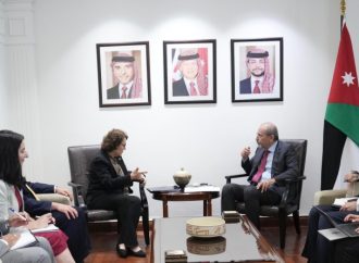 وزير الخارجية يلتقي السيناتور الأميركية روزين