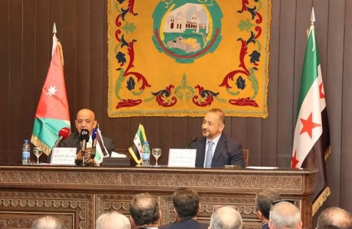 اعلان توأمة بين غرفتي تجارة عمان دمشق