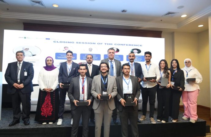 طلبة هندسة عمان الأهلية يحصدون المركز الثالث في مسابقة الجامعات الأردنية للمياه