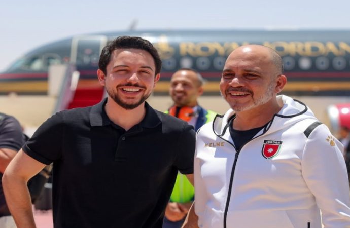 ولي العهد: كل الشكر للأمير علي لدعمه وجهوده بتأهل النشامى لكأس العالم