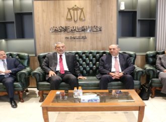 وزير العدل يؤكد أهمية الشراكة مع نقابة المحامين