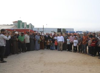 غزيون يزورون المستشفى الميداني الأردني غزة/6 ويقدرون دعم الأردن