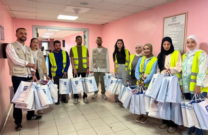 عمان الأهلية تنظم زيارة الى مستشفى البشير