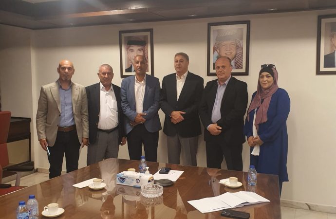 المهندس أبو هديب يبحث مع رئيس وأعضاء  واتحاد الجمعيات الخيرية في الكرك سبل تعزيز التعاون المشترك
