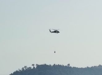 طائرتان من سلاح الجو الملكي تشاركان في إخماد حريق بجرش