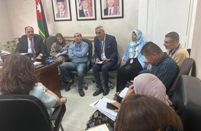 بالصور : التميمي يلتقي بالمساعدين و رؤساء الأقسام والشعب والوحدات في مديرية صحة محافظة العاصمة .