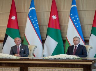 الأردن وأوزبكستان يصدران بيانا مشتركا في ختام مباحثات الملك والرئيس ميرضيائيف
