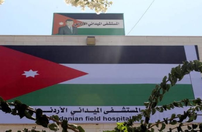 المستشفى الميداني الأردني غزة/82 يستجيب لمناشدة إنسانية لأحد الصحفيين
