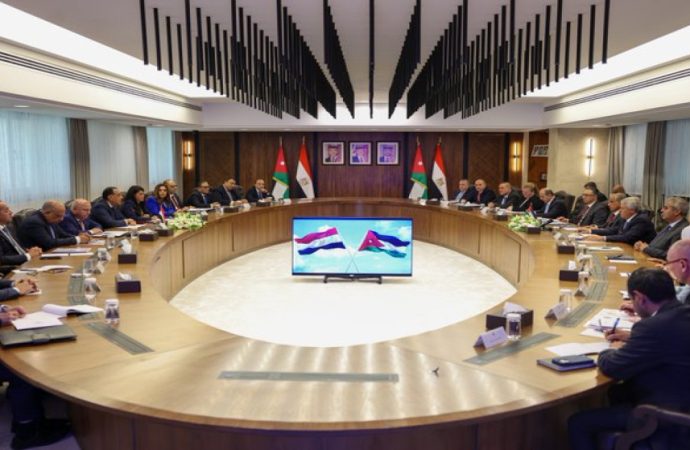 بدء اجتماعات اللجنة العُليا الأردنية – المصرية برئاسة حسان ومدبولي