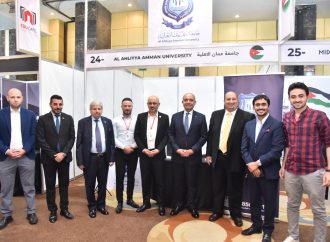 بالصور :  العضايلة يزور أجنحة وزارة التعليم العالي والبحث العلمي وهيئة تنشيط السياحة والجامعات الأردنية المشاركة في المعرض العالمي للتعليم العالي EDUGATE في القاهرة .