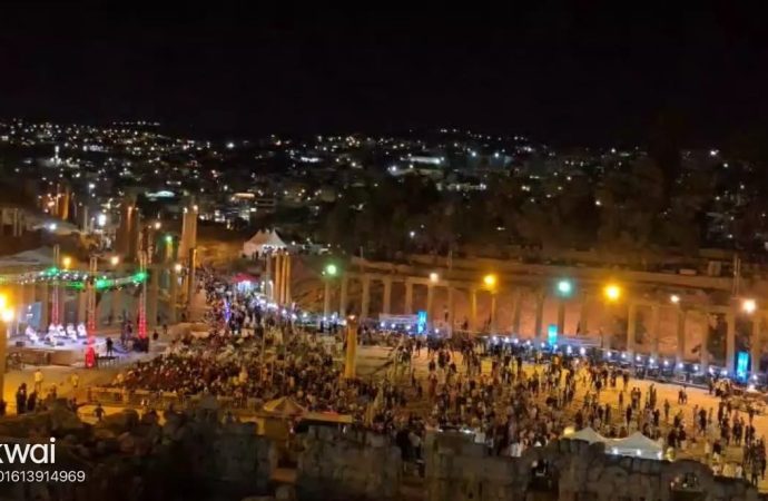 “لوحات جرش 39”.. مهرجان الفرح يختتم بـنصف مليون زائر و350 فعالية خلال 10 أيام