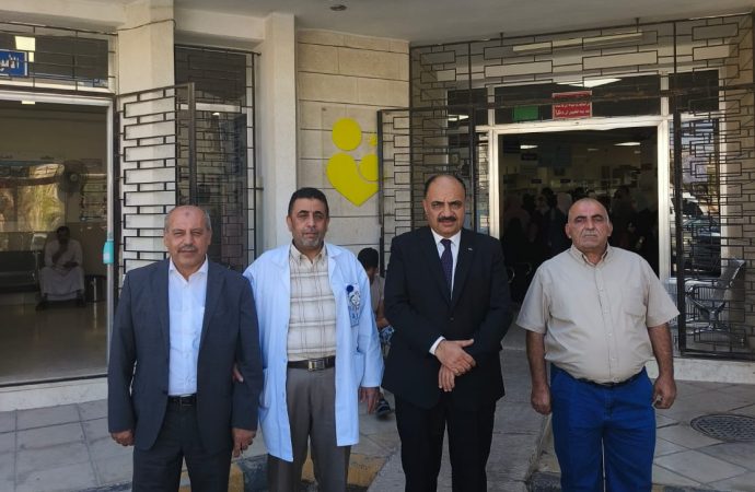 بالصور : التميمي يتفقد مركز صحي القسطل و أم العمد و اليادودة الأولي و خريبة السوق الشامل .