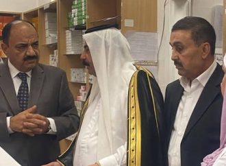 بالصور : التميمي يقوم بجولة تفقدية لمركز صحي ناعور الشامل