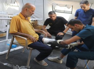 وحدة دعم مبتوري الأطراف المتنقلة تواصل عملها في قطاع غزة