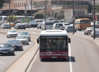 بدء استحداث رؤوس إشارات ضوئية خاصة بالباص سريع الترد