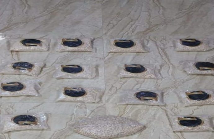 الجيش يحبط محاولة تهريب مواد مخدرة بواسطة بالونات