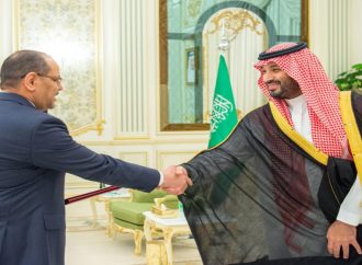 السفير أبو الفول يقدم أوراق اعتماده لولي العهد السعودي نيابة عن خادم الحرمين