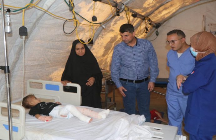 المستشفى الميداني الأردني غزة/83 يواصل تقديم خدماته في خان يونس