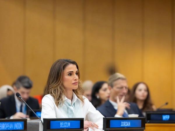 الملكة تحضر اجتماعًا أمميًا رفيع المستوى لدعم أطفال فلسطين