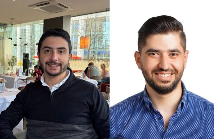 رئيس عمّان الأهلية يلتقي الطبيبين مصالحة وصبح المبتعثين لجامعة مانشستر بعد حصولهما على الماجستير
