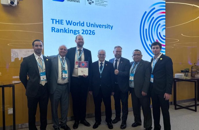 عمان الأهلية تفوز بالمركز الأول على الجامعات الأردنية و 401 -500 عالمياً بتصنيف التايمز العالمي لعام 2026