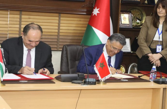 الأردن والمغرب يوقعان اتفاقيتين لتعزيز التعاون القضائي ونقل المحكومين