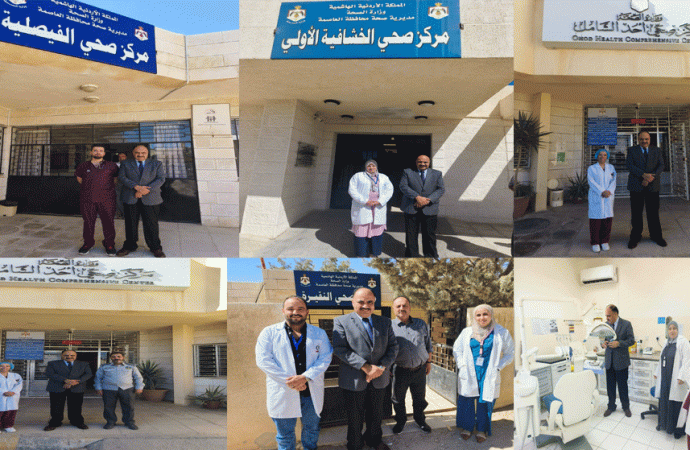 بالصور : التميمي يتفقد عدد من  المراكز الصحية .