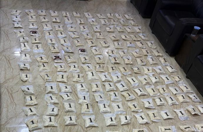 الجيش يحبط محاولتي تهريب كمية من المواد المخدرة بواسطة بالونات