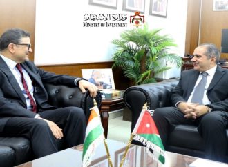 نحو 1.46 مليار دينار إجمالي الاستثمارات الهندية في الأردن موزعة على 46 شركة