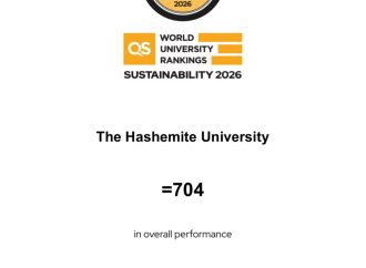 الجامعة الهاشمية تتقدم 164 مرتبة عالميًا في تصنيف QS للاستدامة 2026 وتحتل المركز الثالث محليًا