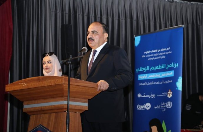 بالصور : التميمي يرعي اطلاق مبادرة ” فرسان المناعة ” في مدارس قرطبة الدولية  .