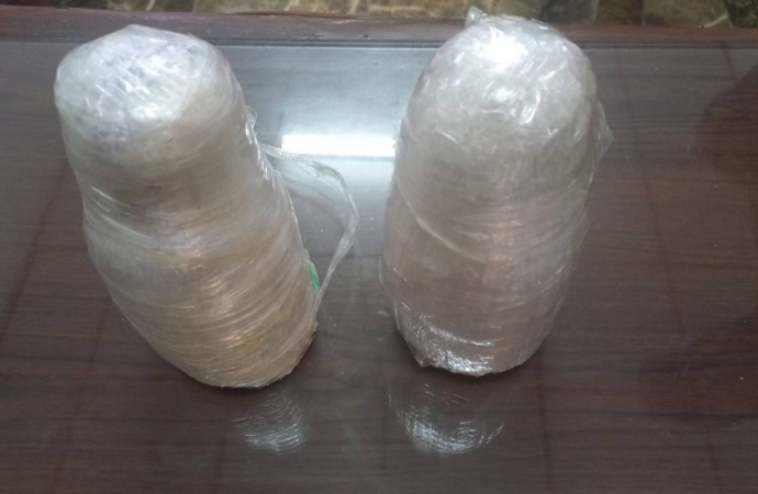 الجش يحبط تهريب مواد مخدرة عبر مقذوفين قادمين من سوريا