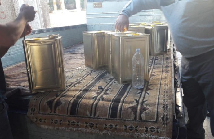 ضبط أكثر من 6 أشخاص يعملون بغش زيت الزيتون في جرش