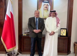 السفير البحريني خليفة بن عبدالله آل خليفة يلتقي مدير مهرجان جرش ايمن سماوي عمان : 2025